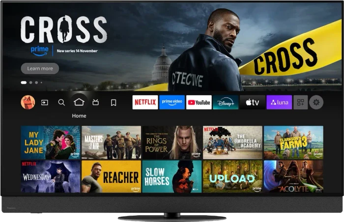 TV-55Z95BEGA, OLED-Fernseher 139 cm (55 Zoll), schwarz/grau, UltraHD/4K, Penta Tuner, Fire TV, 144Hz Panel