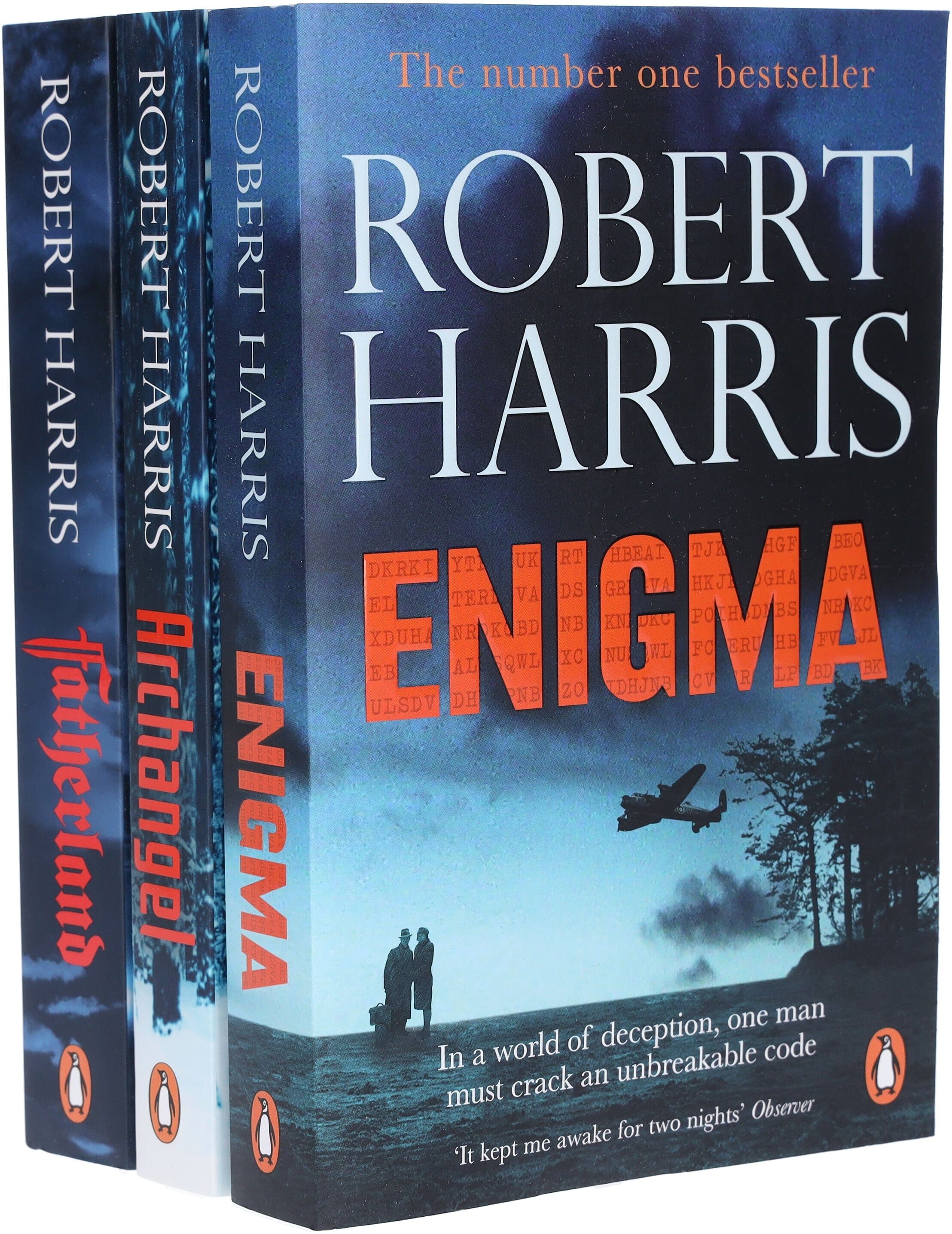 Robert Harris Collection (Archangel, Enigma & Fatherland) 3 Books Set - Fiction - Paperback Penguin Random House