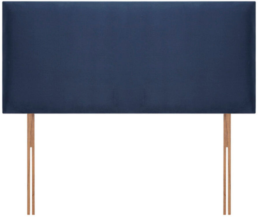 Marlow Home Co. Bedford Upholstered Headboard Velvet/Navy Single (3')