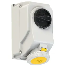 PCE 75242-4 CEE-Steckdose abschaltbar 32A 4p 4h IP66/IP67 752424