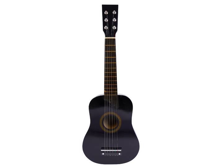 Kindergitarre akustisch schwarz