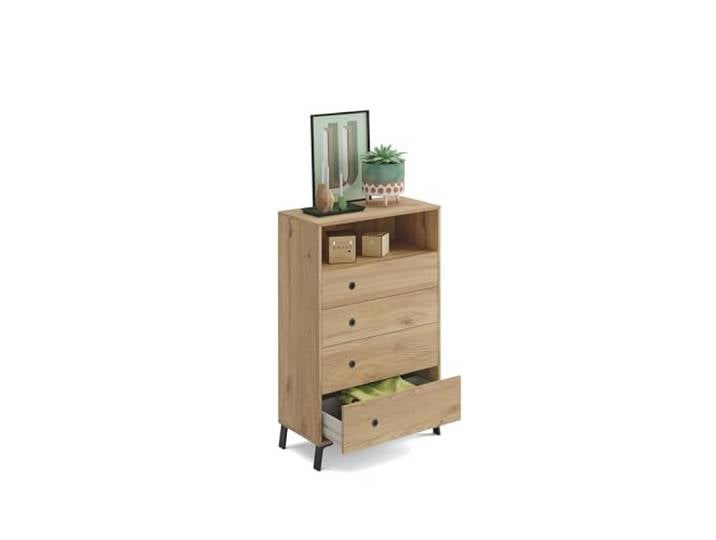 MUEBLES PITARCH Kommode für Schlafzimmer, industrielles Klima, 75 x 120 cm
