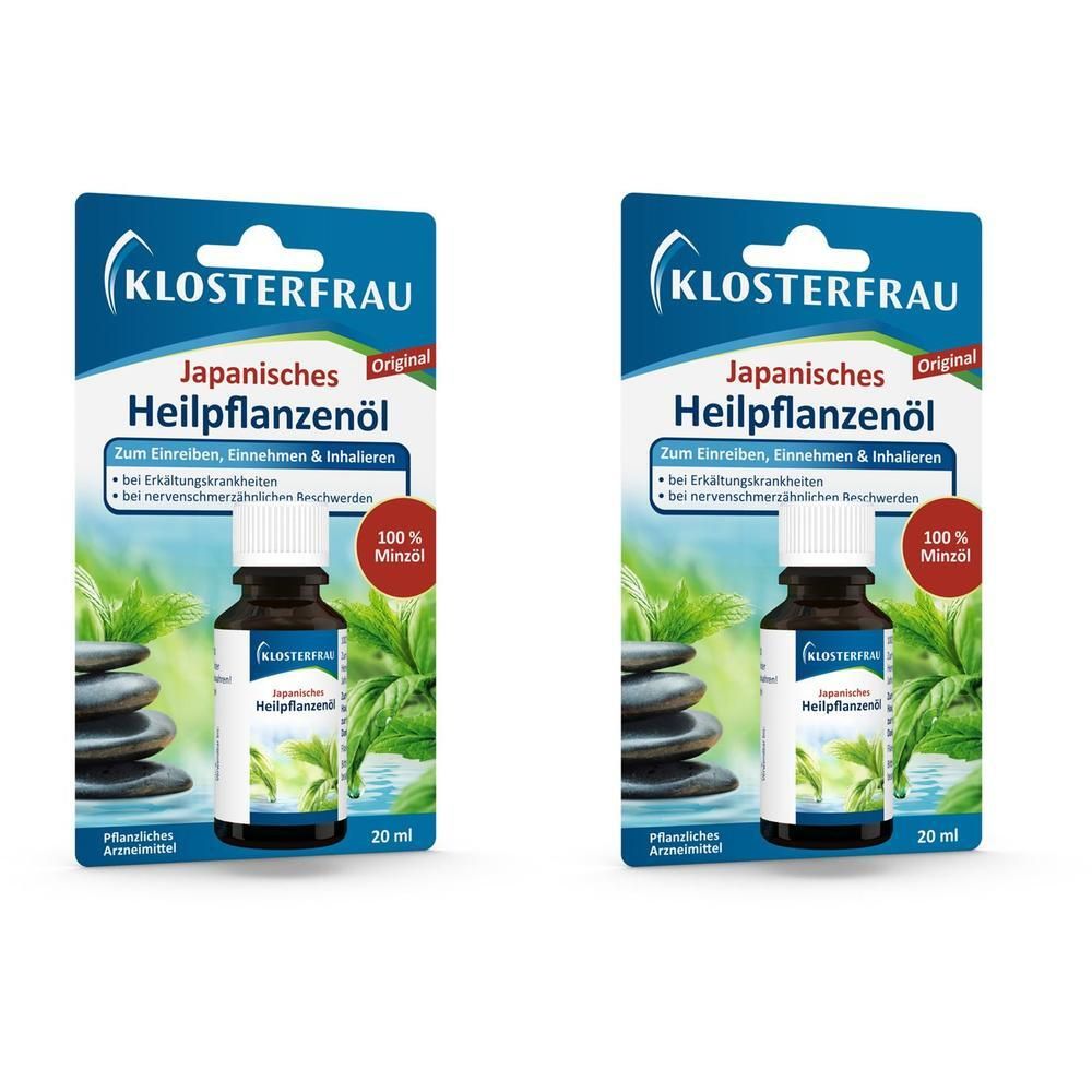 Klosterfrau Japanisches Heilpflanzenöl 2x 2x20 ml Ätherisches Öl