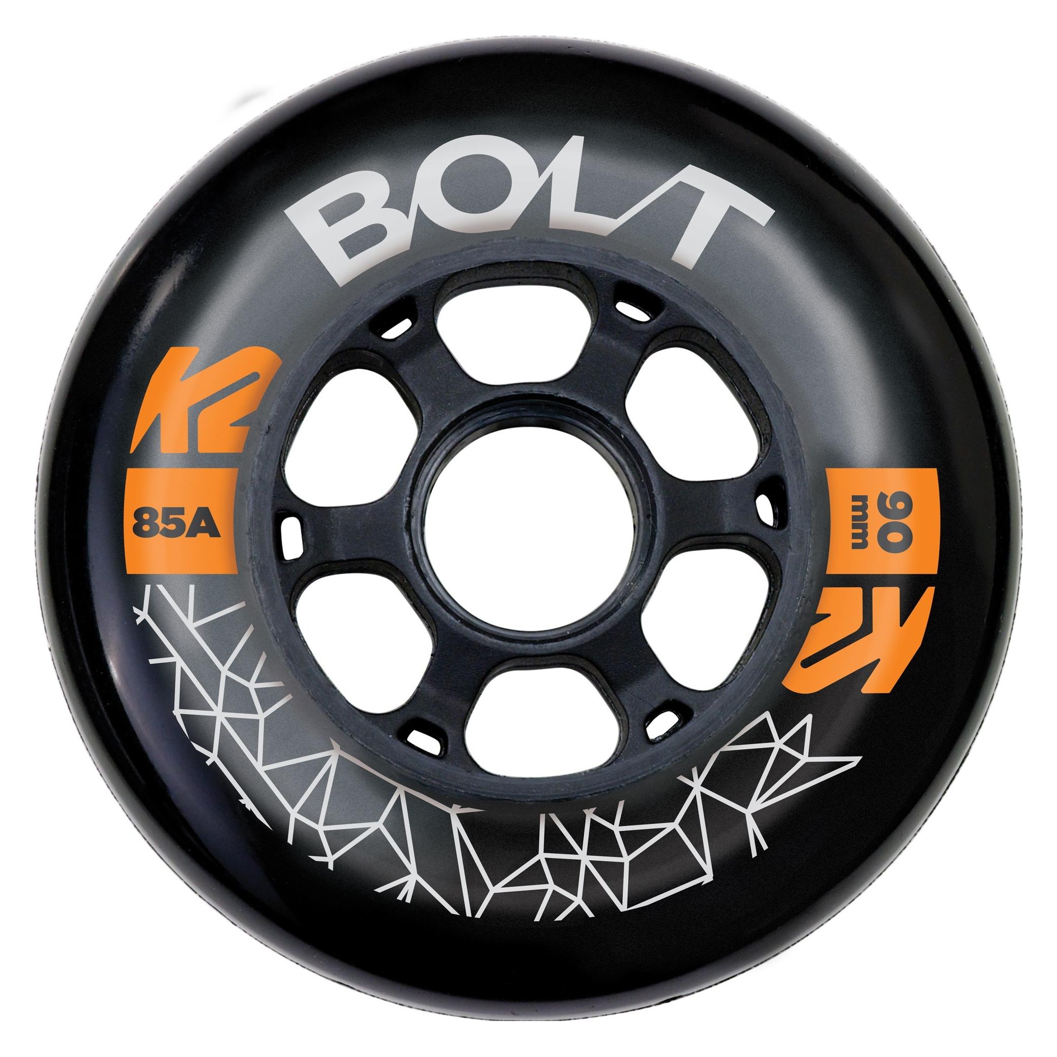 K2 BOLT 90 MM 85A 4-WHEEL PACK (90 mm, 85A) (15467352)