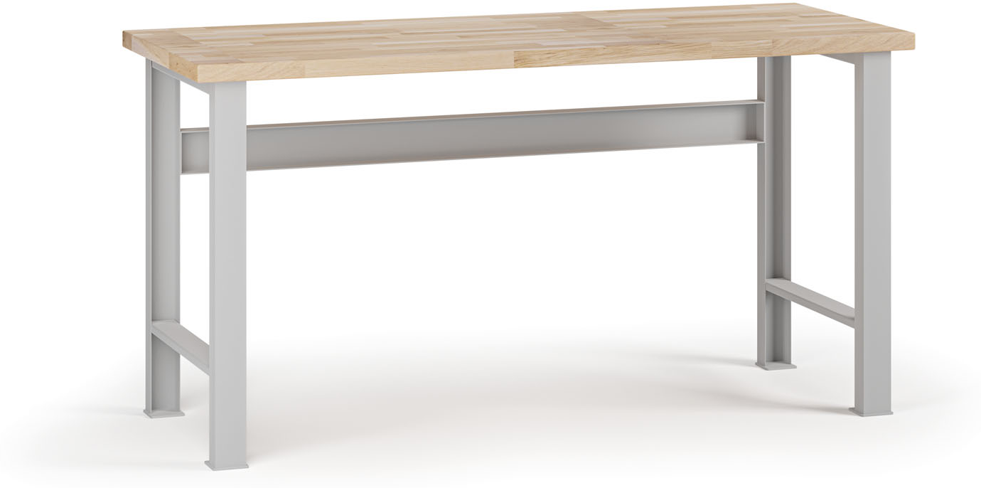 B2B Partner Werkbank G7, Buche-Leimholzplatte, 1700 x 685 x 840 mm