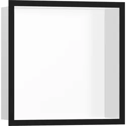 Hansgrohe XtraStoris Individual Wandnische Mattweiß mit Designrahmen 300x300x100 mm