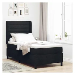 vidaXL, Boxspringbett, Alexandria (Linien-Design) (80 x 200 cm)