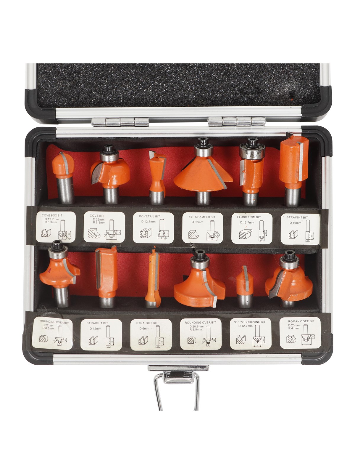 Boxer Router Cutter Set 12 pcs.