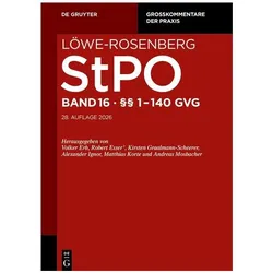 §§ 1-140 GVG, Fachbücher von Andreas Mosbacher, Holger Mann, Eric Simon, Dirk Gittermann