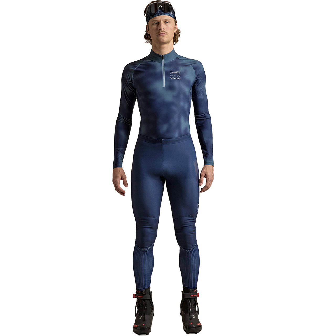 Maloja Herren Langlauf Race Tights FEDEm night sky - L