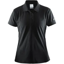CRAFT Pique Classic Poloshirt Damen 1999 - black XS/34