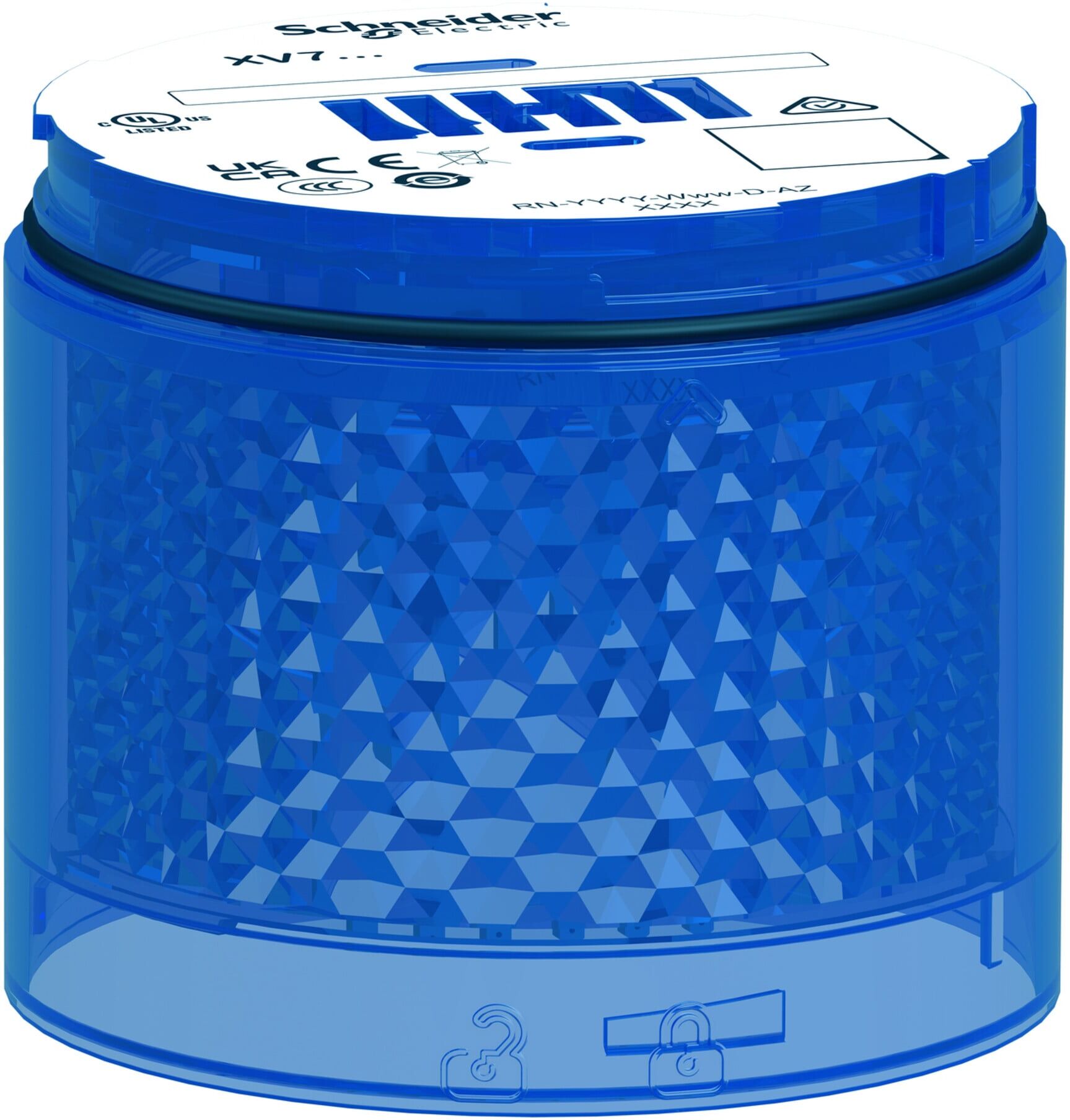Schneider Electric Leuchtelement XVB7C26 Dauerlicht blau 24V AC/DC LED)