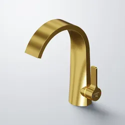 Steinberg Serie 280 Waschtisch-Einhebelmischer, Gold gebürstet 280 1010 BG