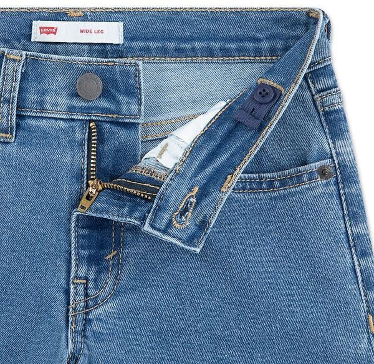 LEVI'S KIDS Jean wide leg avec revers bas de jambe
