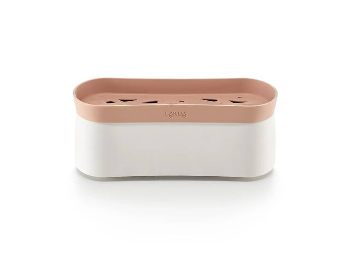 Lékué Cuiseur rapide pour pâtes micro-ondes Lékué Terre cuite
