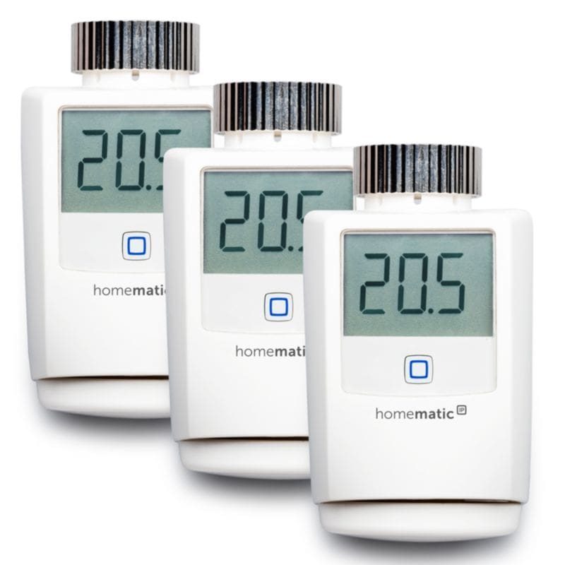 Homematic IP Heizkörperthermostat HMIP-eTRV/2 • 3er Pack 140280_3ER
