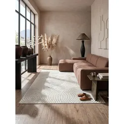 Outdoor-Teppich Wetterfest Creme 160x220 cm - MEZEN   Kadima Design