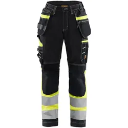 Blakläder, Arbeitshose, Hochsichtbare Stretch-Arbeitshose aus Baumwolle mit losen Taschen für Damen (46)