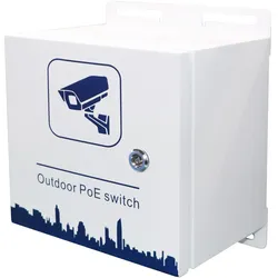 Ernitec Outdoor L2 Managed Industrial (10 Ports), Netzwerk Switch, Grau