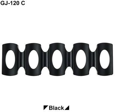 Uplift Treasures Silicone Can Stacking Holder And Bottle Organizer Pad gj 120 C Black