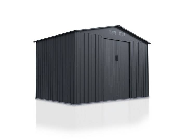 GERÄTESCHUPPEN XL dunkelgrau