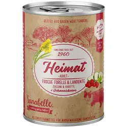 Sanabelle Heimat Adult Forelle & Landente | 12x 400g Nassfutter