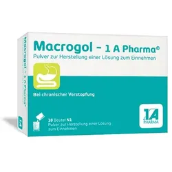 MACROGOL-1A Pharma Plv.z.Her.e.Lsg.z.Einnehmen 10 St