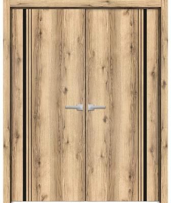 SARTODOORS Planum 0011 Oak Wood Interior Double Doors
