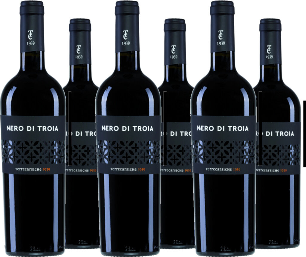 6er Vorteilspaket Nero di Troia Terrecarsiche 2024 Terrecarsiche1939