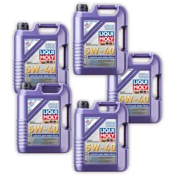 5x Motoröl LIQUI MOLY 3864 Leichtlauf High Tech 5W-40 Motorenöl Motor Öl 5 Liter