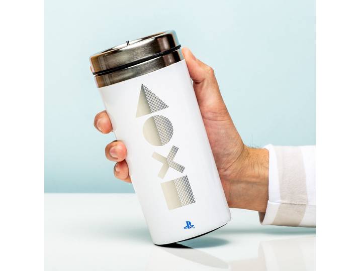 Paladone - PlayStation 5 RVS Reisbeker met draai deksel - 450 ml