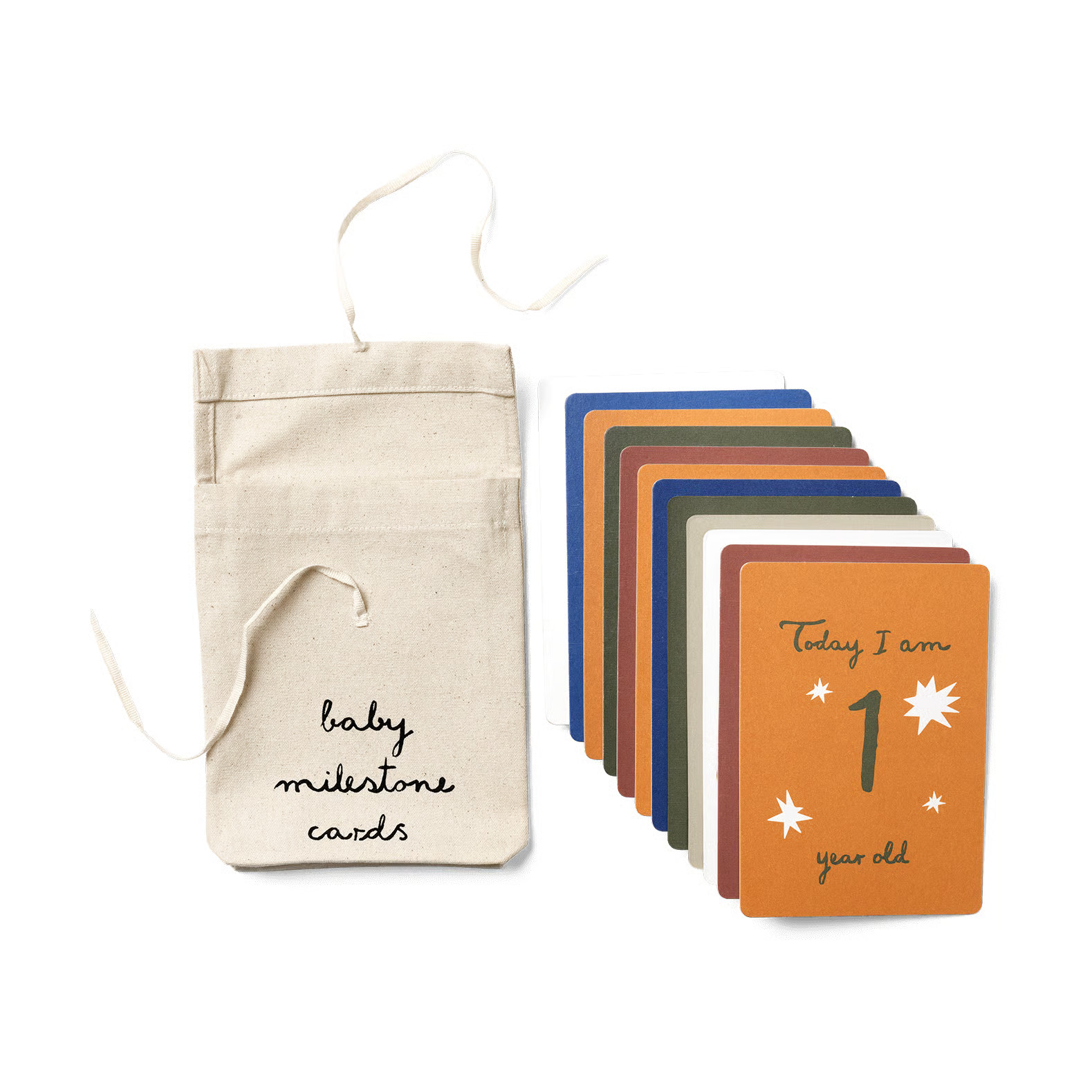 Ferm Living Milestone kaart inclusief tas Multi