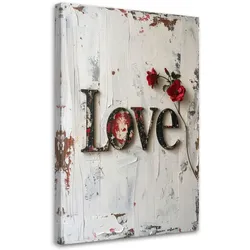 LEINWANDBILD Inschriften und Zitate 70x100cm