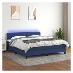 vidaXL, Boxspringbett, Vabeles (Knopfheftung Design) (180 x 200 cm)