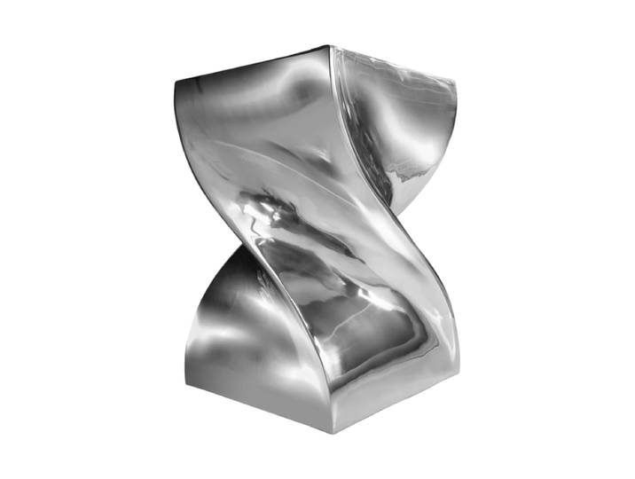 Design Beistelltisch „Twist“ Silber Invicta Interiors