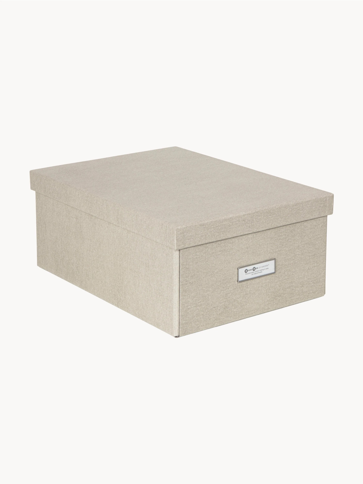 Bigso Box of Sweden Opvouwbare opbergdoos voor volwassenen, Textiel