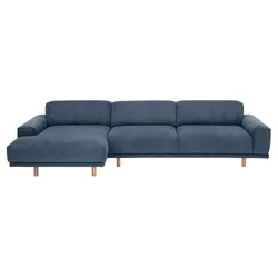 Max Winzer Ecksofa  Penelope ¦ blau ¦ Maße (cm): B: 283 H: 68