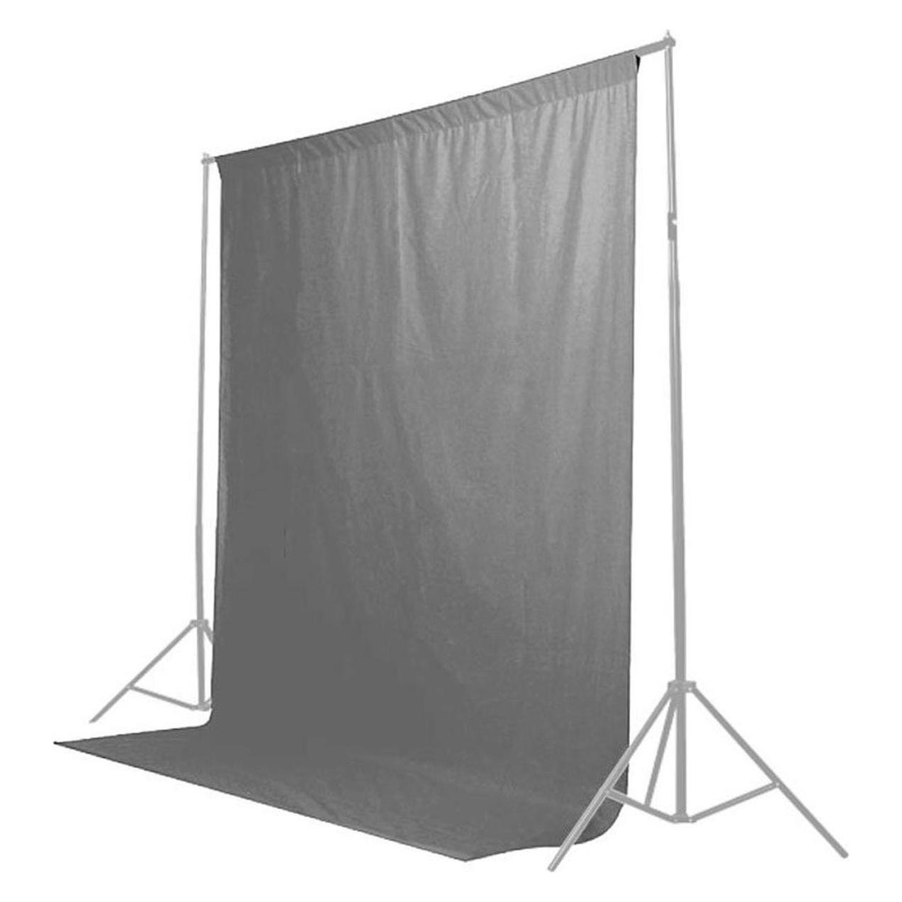 Caruba Hintergrundfolie 3x6m Grau (300 cm, 600 cm) (D138202)