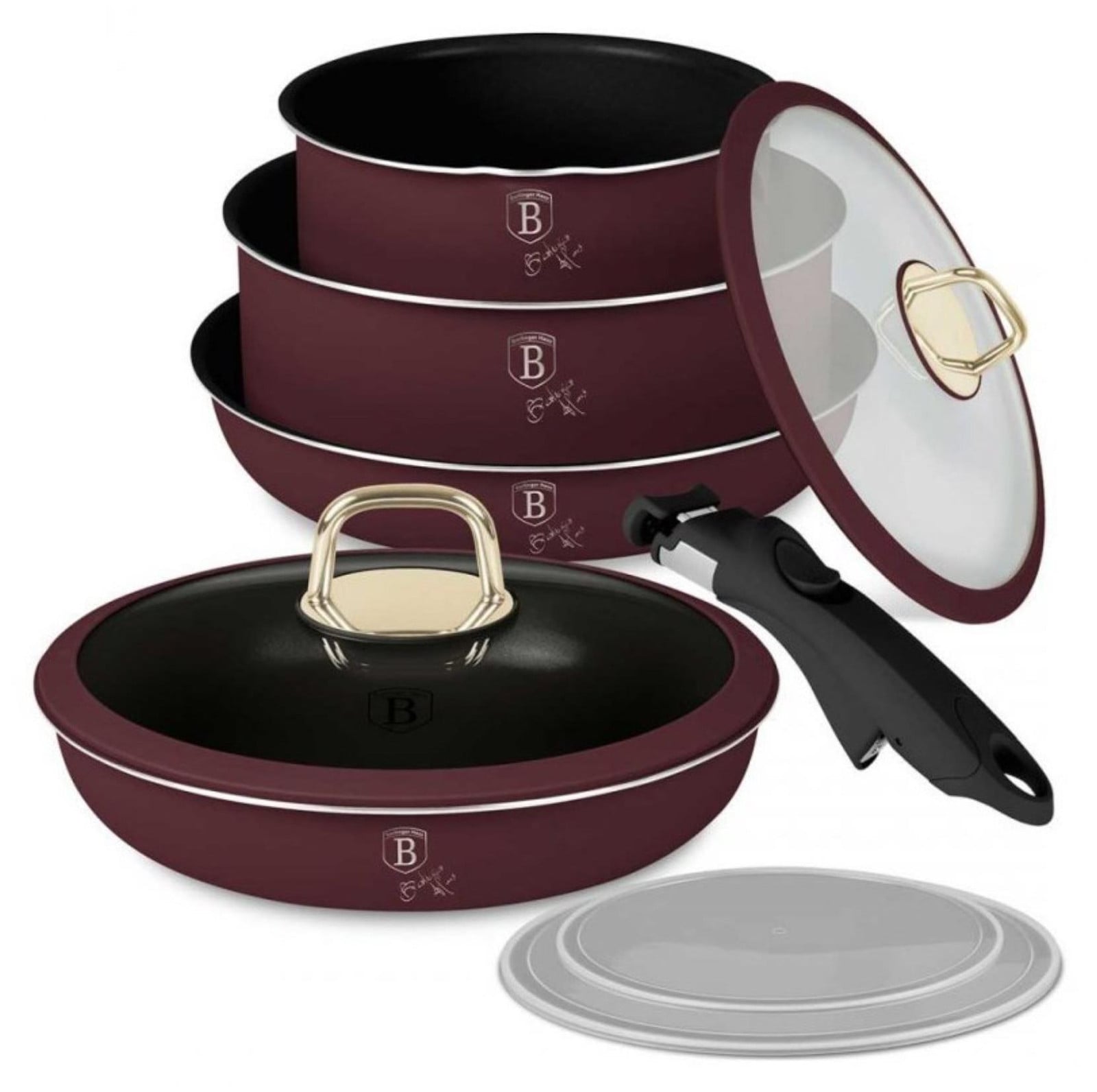 Berlinger Haus Leonardo 9-delige pottenset BH8254
