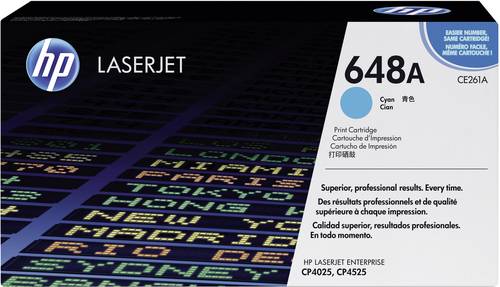 HP Toner 648A Original Cyan 11000 Seiten CE261A
