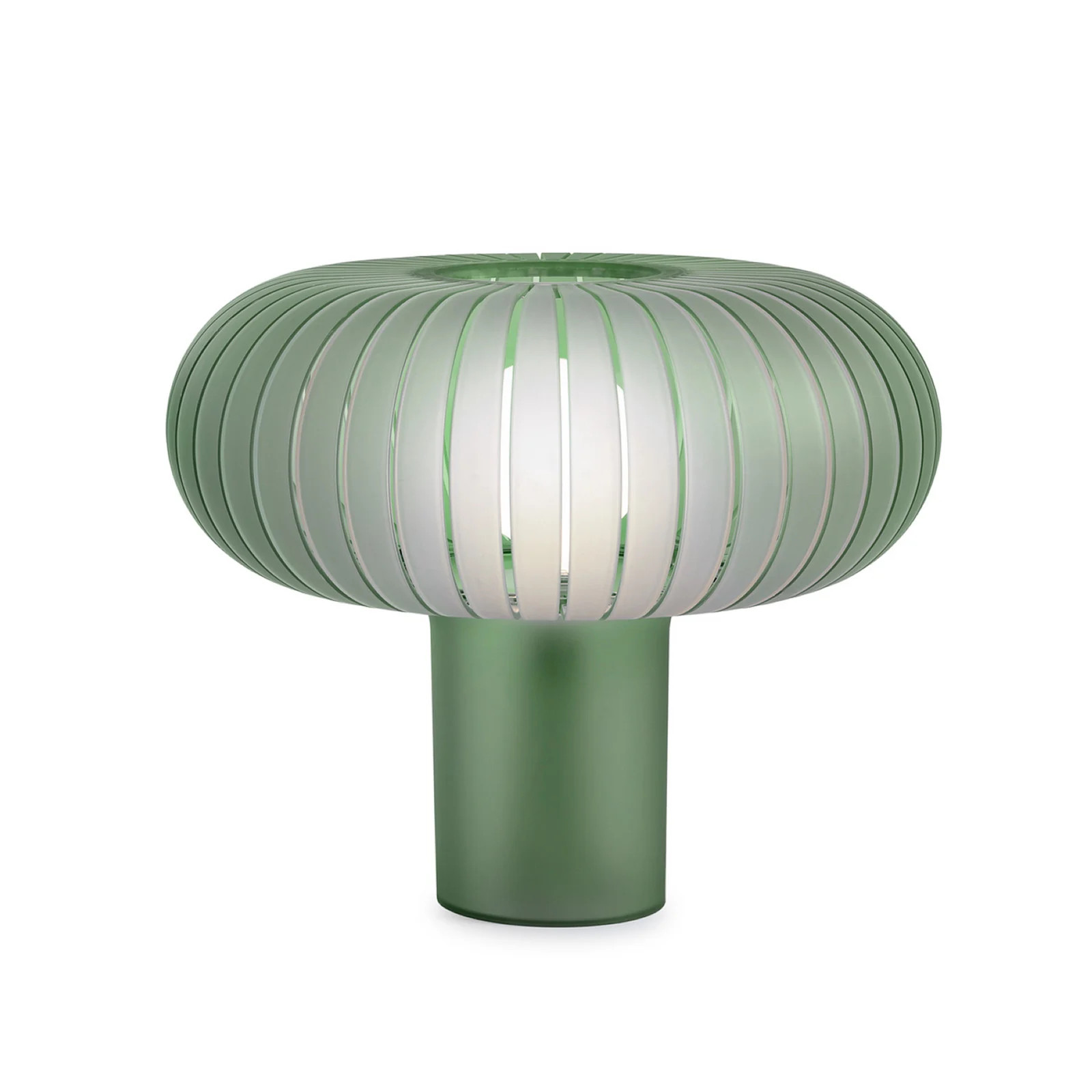 Kartell Teresa Frozen Tafellamp, Saliegrijs, Dimbaar, E27, Mushroom Design