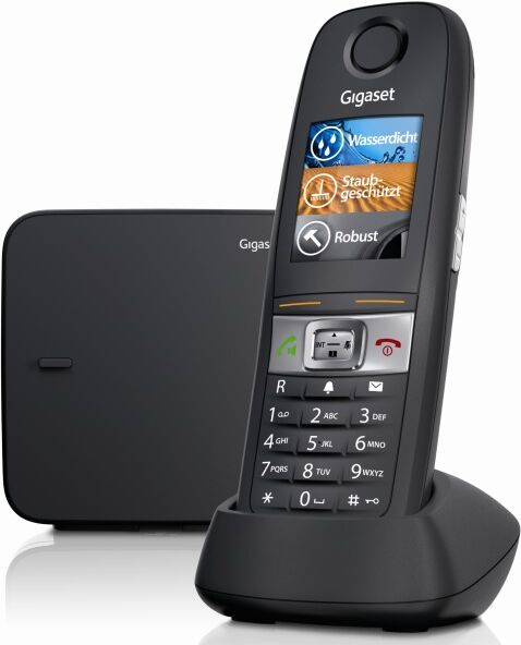 Siemens Gigaset E630 Un téléphone sans fil robuste conçu pour un usage intensif.
