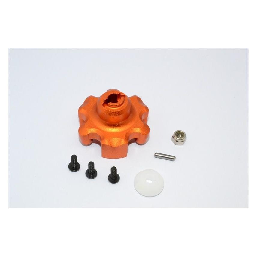 GPM Aluminium Hauptzahnrad Adapter orange TRX X-MAXX (GPMTXM035OR)