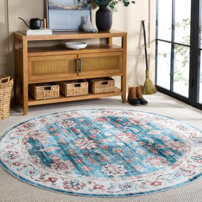 Martha Stewart Radina Machine Washable & Slip Resistant Rug