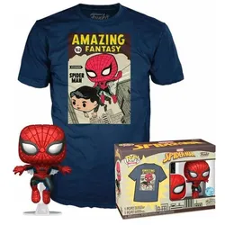 Funko Set figure POP & Tee Marvel Spiderman Comic Cover