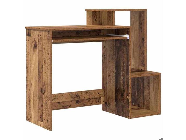 En Promotion Bureau d'étude/bureau de travail - Marron Contemporain Bureau Bois Ancien 106x41x88.5cm - Bois d'ingénierie 9207789