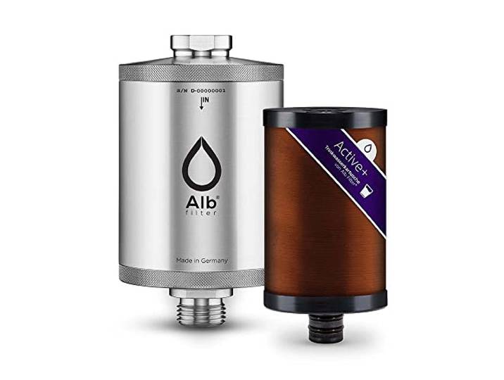 Alb Filter UNTERTISCH ACTIVE PLUS Wasserfilter Küche Edelstahl Natur Gegen Schadstoffe, Kalk und Bakterien bis 0,7 µm, Untertischfilter Küche, Made in Germany
