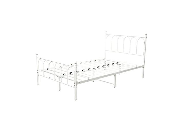 Lit enfant en acier blanc 140 x 200 cm