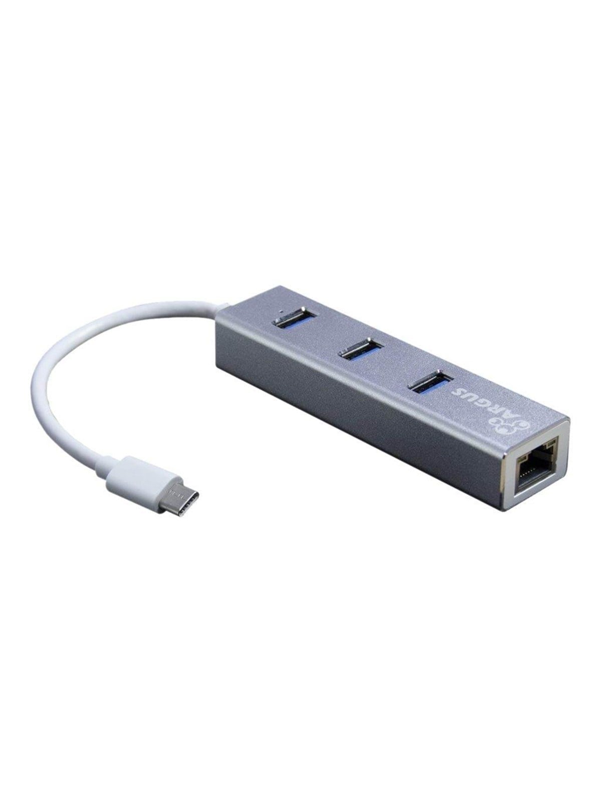 Inter-Tech Argus IT-410-S USB-Hubs - 3 - silber