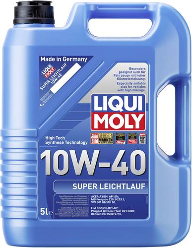 Liqui Moly SUPER LEICHTLAUF 10W-40 1301 Leichtlaufmotoröl 5l